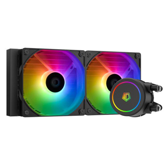 ID Cooling Liquid Cooler FX240 ARGB AIO 240mm Black ID Cooling Liquid Cooler FX240 ARGB AIO 240mm Black